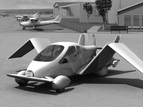 Россию назвали лидером в области разработки летающих авто. Машина с крыльями за 1,5 млн руб.