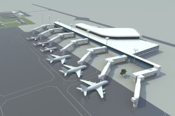 Облправительство: строительство нового аэропорта продолжается