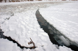 Под лед провалились два рыбака и 10-летний мальчик