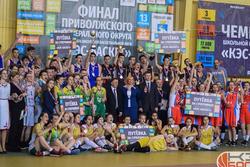 Саратовская команда вышла в финал Школьной баскетбольной лиги