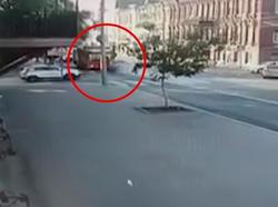 Смертельное ДТП с пешеходом на Московской попало на камеру