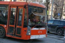 Приостановлено движение троллейбусов двух маршрутов