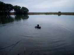 В пруду утонул пьяный мужчина