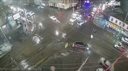 Веб-камера зафиксировала наезд на пешехода на Чапаева