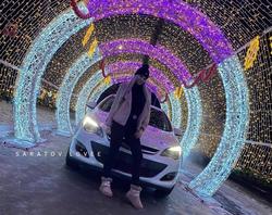Автомобилист оштрафован за фото в новогоднем "тоннеле"