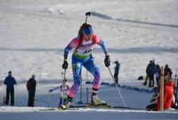 Биатлонистка выиграла "бронзу" чемпионата России