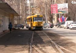 По Саратову начал ходить первый желтый трамвай