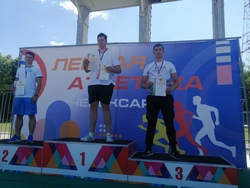 Легкоатлет выиграл две медали чемпионата России