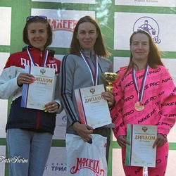 Триатлонистка завоевала российское "золото"