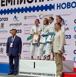 Каратисты выиграли 3 медали чемпионата России