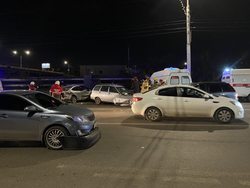 На Шехурдина столкнулись девять машин, пять человек госпитализированы