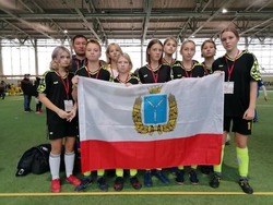 Юные футболистки выиграли российские медали