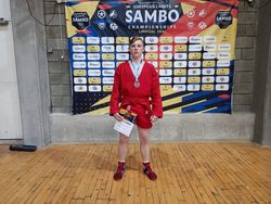 Самбист завоевал европейскую "бронзу"