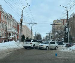 ДТП блокировало движение на участке улицы Советской