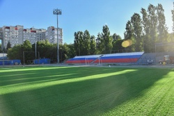 Стадион Салют обещают отремонтирован к июлю