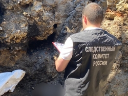 Рабочие обнаружили в кладке старого фундамента человеческие кости