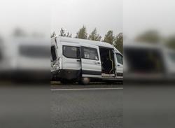 Автобусы с мобилизованными попали в ДТП