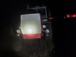 Водитель Шевроле погиб после столкновения с трактором