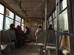 Из-за сломавшейся маршрутки встали трамваи