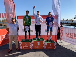 Спортсмен выиграл Всероссийские соревнования по дуатлону