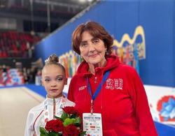 Спортсменка стала призером первенства России по художественной гимнастике