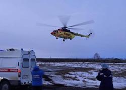 Вертолетом и скорой: из района в Саратов доставили недоношенную двойню
