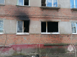 Пожарные вывели из горевшей пятиэтажки 21 жителя. Есть пострадавший