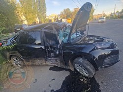 Юный водитель с 16-летней пассажиркой разбился на "Гранте"
