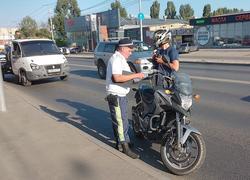 За полгода выявили почти 400 мотоциклистов-нарушителей