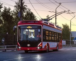 В Балакове обкатывают новые троллейбусы 