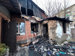 Хозяин квартиры погиб при ночном пожаре