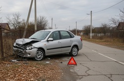 В столкновении Гранты с ограждением травмировались две женщины