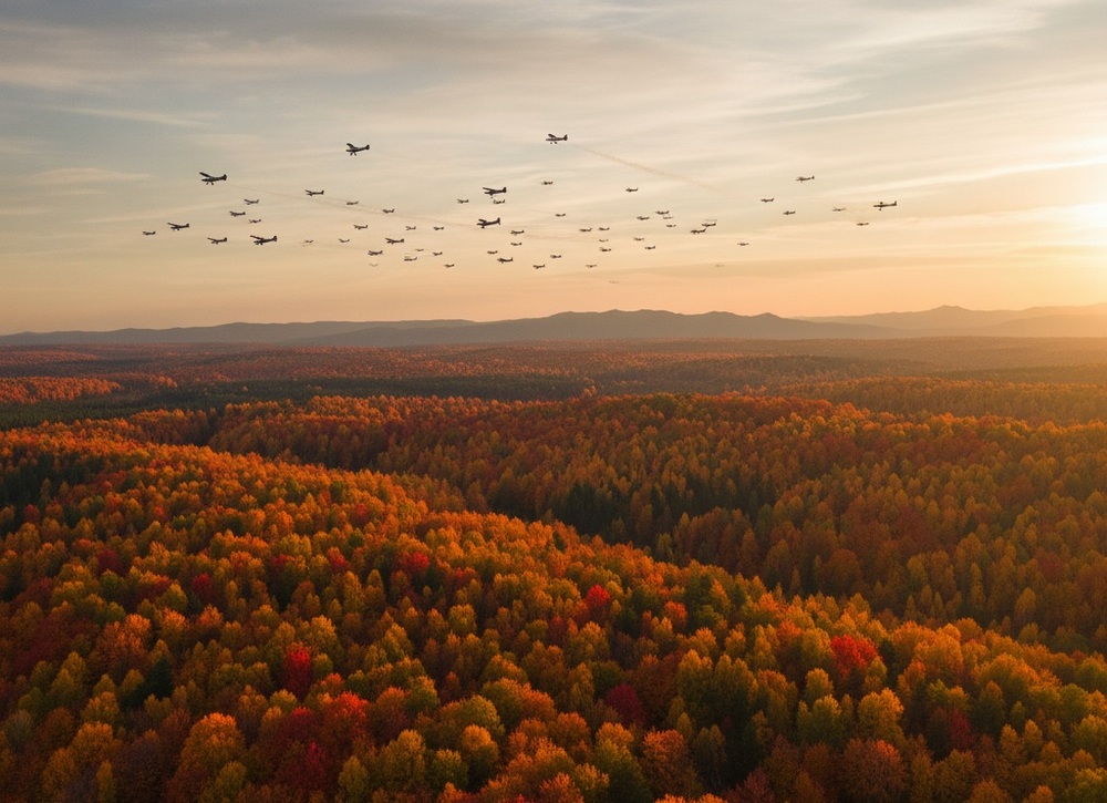Над регионом сбили 12 беспилотников