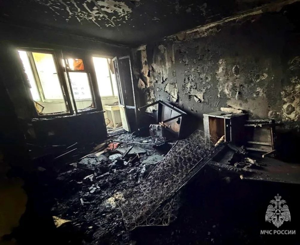 Из горящей девятиэтажки спасены шесть человек