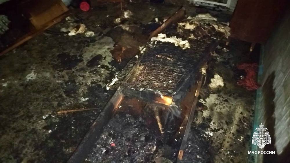 Мужчина погиб из-за неосторожного курения в квартире