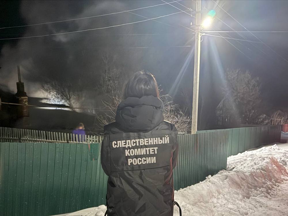 Задержан подозреваемый в поджоге дома, где погибли три человека