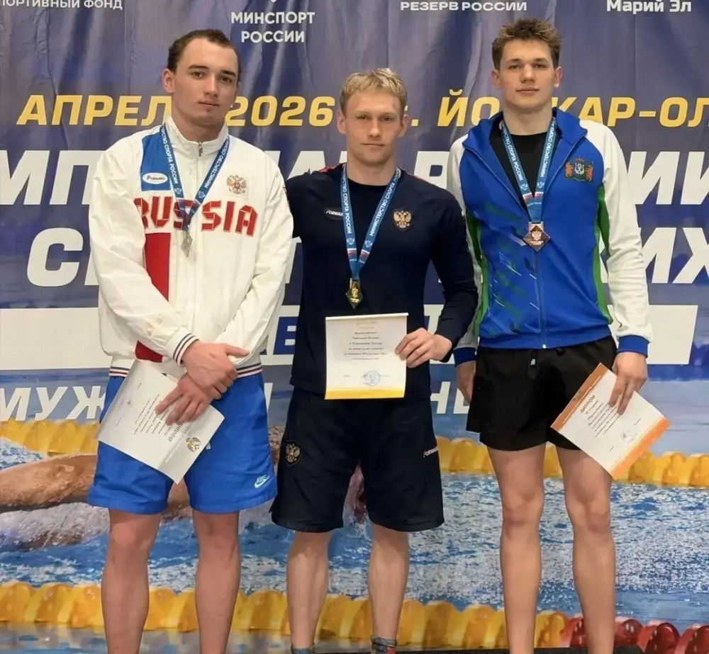 Пловец стал трёхкратным победителем чемпионата России