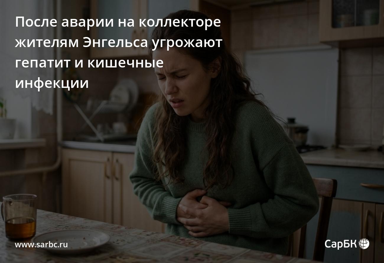 После аварии на коллекторе жителям Энгельса угрожают гепатит и кишечные инфекции - СаратовБизнесКонсалтинг