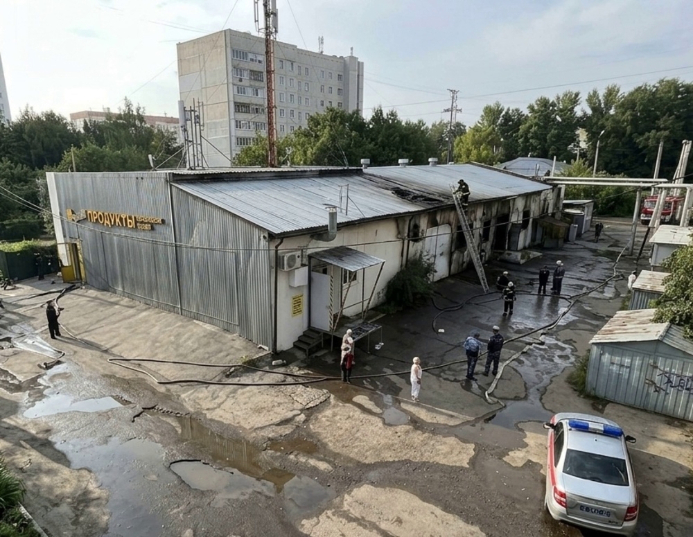 Горели магазин 