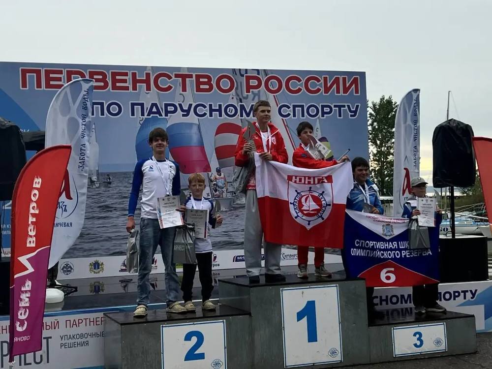Яхтсмены выиграли два 