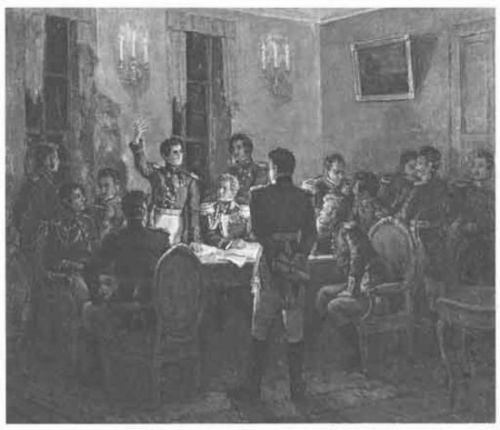 1816 г. Первое заседание общества декабристов, образование стройбата, испытание водолазного колокола