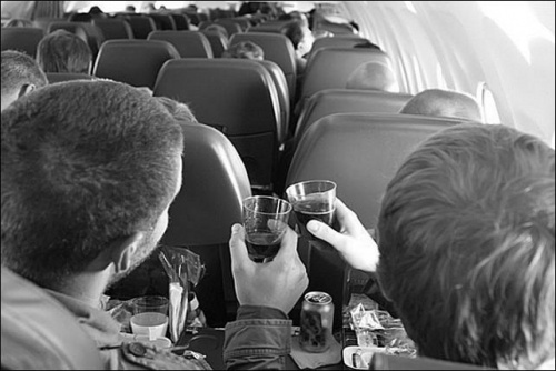 СМИ: Готовятся поправки о запрете алкоголя в самолетах