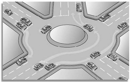 СМИ: Правила проезда круговых перекрестков вновь могут измениться