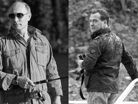 Где одеваются Путин и Медведев. Героическая куртка президента и розовые шнурки премьера
