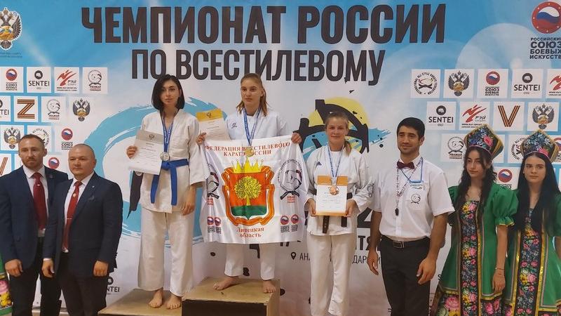 Спортсменка выиграла "бронзу" чемпионата России по карате
