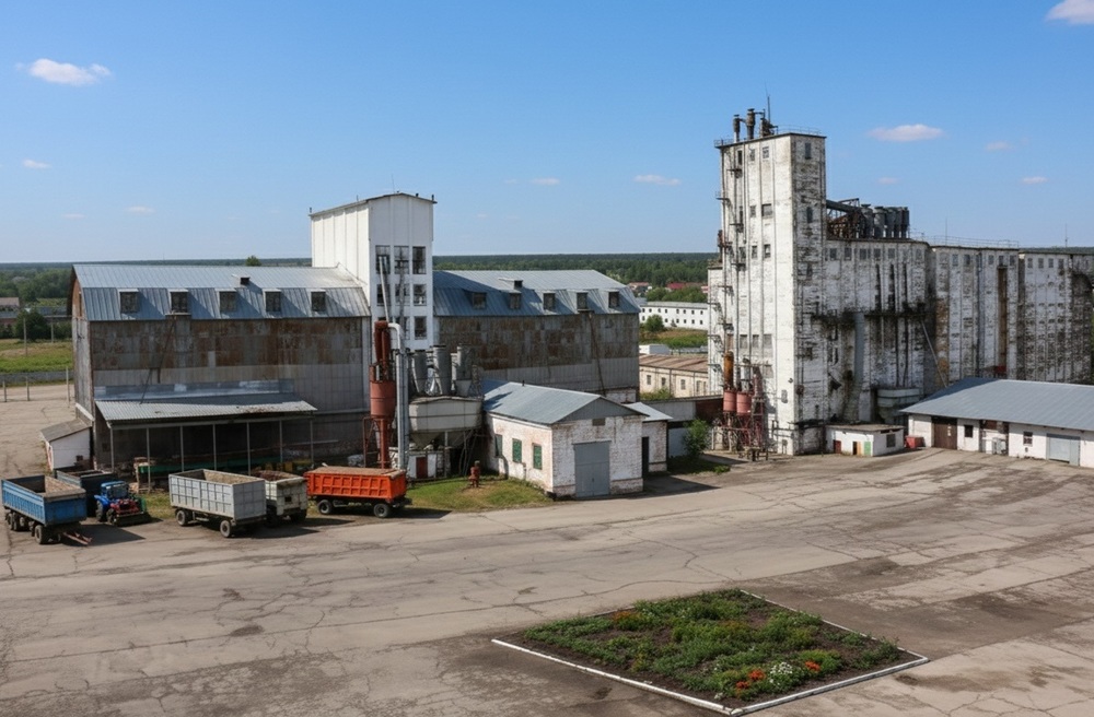 Выставлен на продажу за 300 миллионов элеватор с железной дорогой 