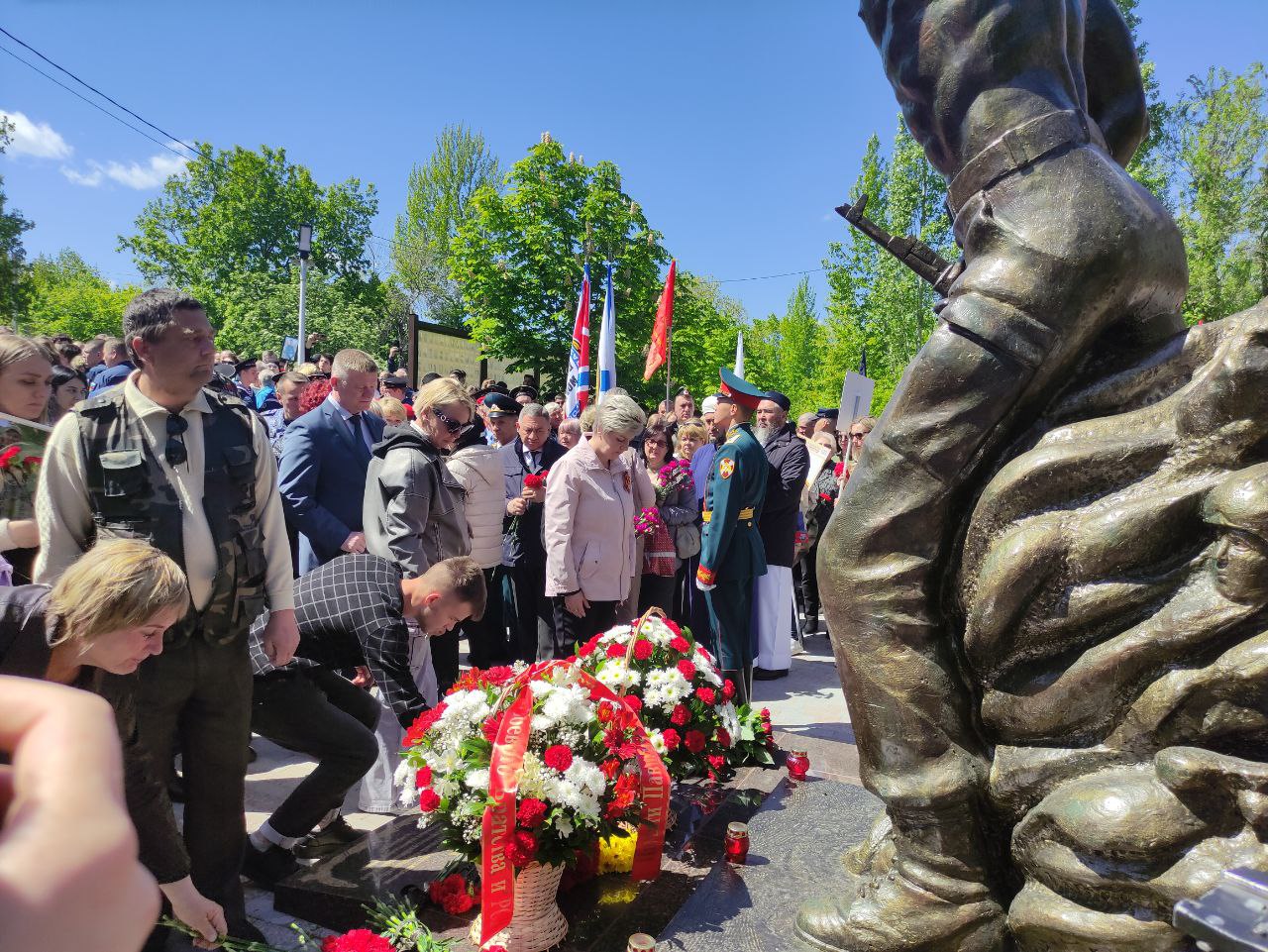 В Парке Победы увековечили имена 254 погибших в спецоперации | 06.05.2024 |  Саратов - БезФормата